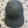 ジェットキャップ（ベルギーリネン カーキ）