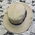 サファリハット（チノクロス ベージュ）