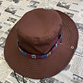 サファリハット（チノクロス チョコレートブラウン）